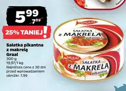 Netto Sałatka z makrelą Graal oferta