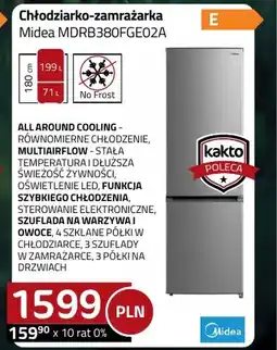 Kakto Chłodziarko zamrażarka Midea oferta