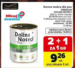 Carrefour Karma mokra dla psa Premium Dolina Noteci Rich in Game oferta