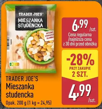 ALDI Mieszanka studencka Trader Joe's oferta