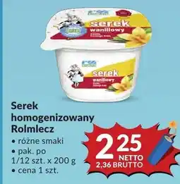 Makro Serek homogenizowany Rolmlecz różne smaki oferta