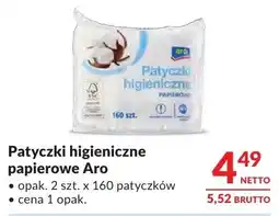 Makro Patyczki higieniczne papierowe Aro oferta
