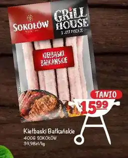 Arhelan Kiełbaski Bałkańskie Sokołów Grill House oferta