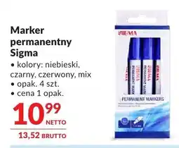 Makro Marker permanentny Sigma niebieski, czarny, czerwony, mix oferta