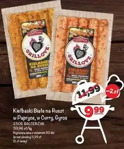 Arhelan Kiełbaski Białe na Ruszt Gyros Balcerzak oferta