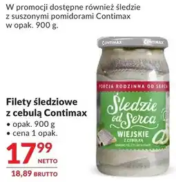 Makro Filety śledziowe z cebulą Contimax oferta