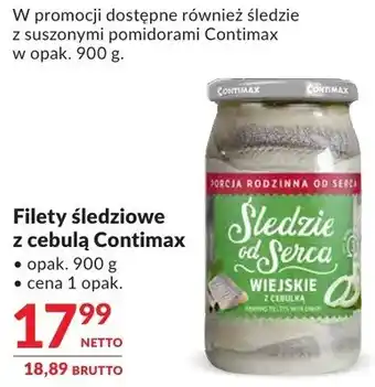 Filety śledziowe z cebulą Contimax