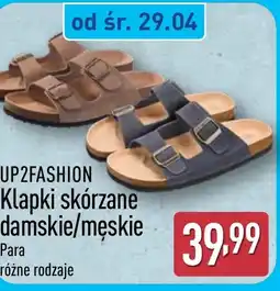 ALDI Klapki Up2Fashion oferta