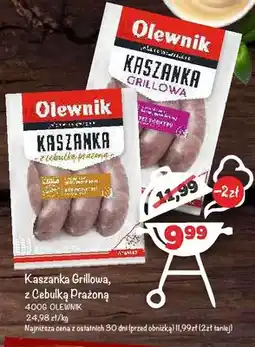 Arhelan Kaszanka Grillowa z Cebulką Prażoną Olewnik oferta