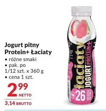 Jogurt pitny Protein+ Łaciaty