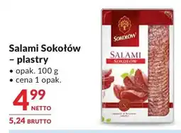Makro Salami Sokołów – plastry oferta
