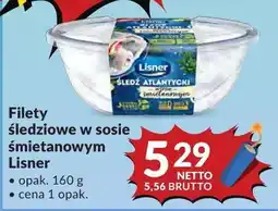 Makro Filety śledziowe w sosie śmietanowym Lisner oferta
