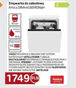 Kakto Zmywarka do zabudowy Amica oferta