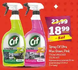 Arhelan Spray Cif Ultra Max Pink Unilever oferta
