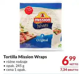 Makro Tortilla Mission Wraps Original oferta