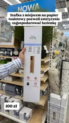 Pepco Szafka z miejscem na papier toaletowy oferta