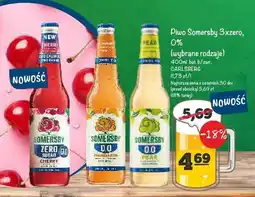 Arhelan Piwo Somersby 3xzero 0% wybrane rodzaje Carlsberg oferta