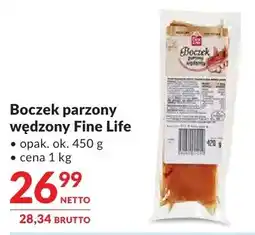 Makro Boczek parzony wędzony Fine Life oferta