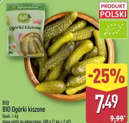 ALDI Ogórki kiszone Bio oferta