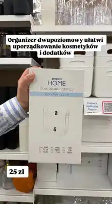 Pepco Organizer dwupoziomowy oferta