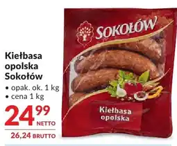 Makro Kiełbasa polska Sokołów oferta