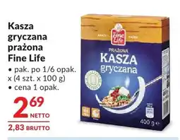 Makro Kasza gryczana prażona Fine Life oferta