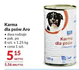 Makro Karma dla psów Aro dwa rodzaje oferta