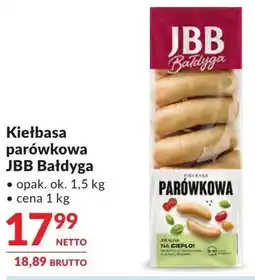 Makro Kiełbasa parówkowa JBB Bałdyga oferta