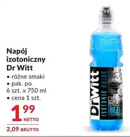 Makro Napój izotoniczny Dr Witt różne smaki oferta