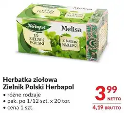 Makro Herbatka ziołowa Zielnik Polski Herbapol różne rodzaje oferta
