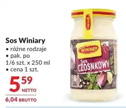 Makro Sos Winiary czosnkowy i inne rodzaje oferta