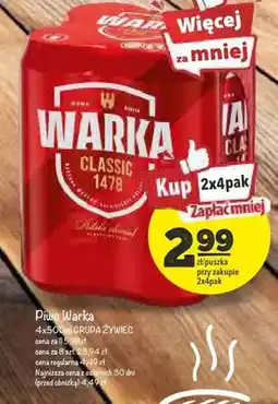 Arhelan Piwo Warka Classic 1478 oferta