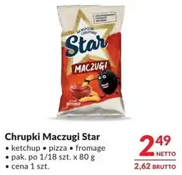 Makro Chrupki Maczugi Star ketchup pizza fromage oferta