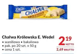 Makro Chałwa Królewska E. Wedel waniliowa bakaliowa oferta