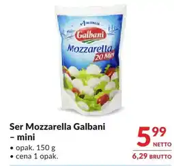 Makro Ser Mozzarella Galbani – mini oferta
