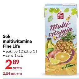 Makro Sok multiwitamina Fine Life oferta