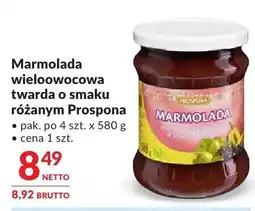Makro Marmolada wieloowocowa twarda o smaku różanym Prospona oferta