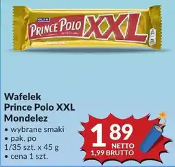 Makro Wafelek Prince Polo XXL Mondelez wybrane smaki oferta