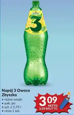 Makro Napój 3 Owoce Zbyszko różne smaki oferta