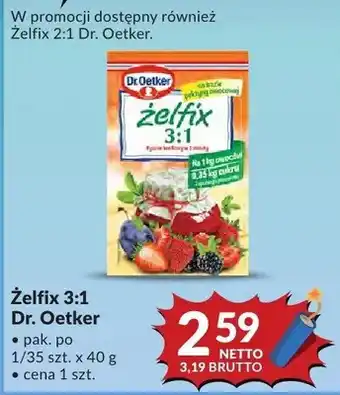 Makro Żelfix 3:1 Dr. Oetker oferta
