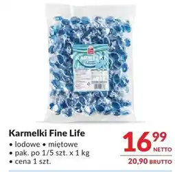 Makro Karmelki Fine Life lodowe miętowe oferta