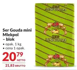 Makro Ser Gouda mini Mlekpol – blok oferta