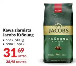 Makro Kawa ziarnista Jacobs Krönung oferta