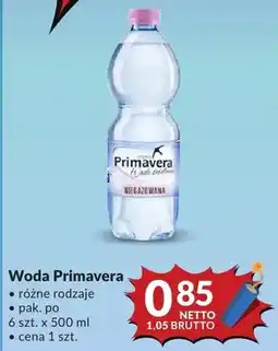Makro Woda Primavera różne rodzaje oferta