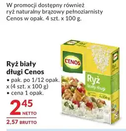 Makro Ryż biały długi Cenos oferta