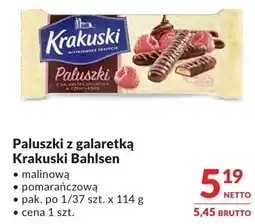 Makro Paluszki z galaretką Krakuski Bahlsen malinowa/pomarańczowa oferta