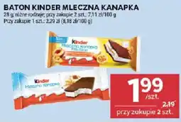 Stokrotka Market Baton kinder mleczna kanapka oferta