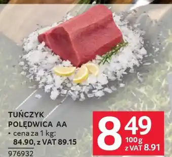 Selgros Tuńczyk polędwica AA oferta