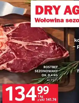 Selgros Rostbef sezonowany ok. 0,4 kg oferta