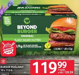 Selgros Burger roślinny oferta